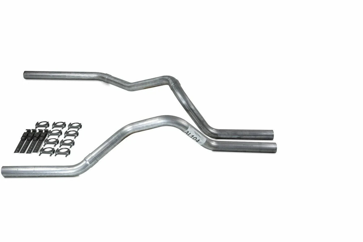 2.5" Dual Exhaust Kit for Ford F150 (2021–2025) No Muffler