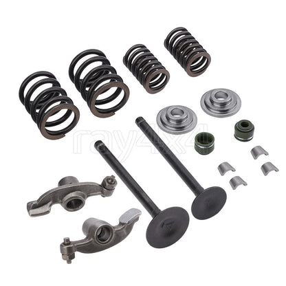 Engine Intake Exhaust Valves & Rocker Arm for Honda XR100R XR80R (1986–2003)