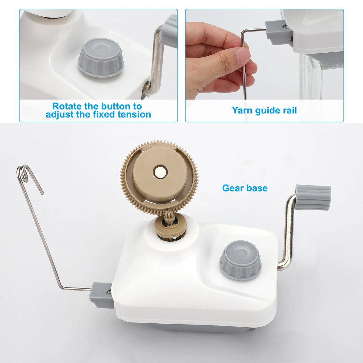Portable Yarn Winder for Home