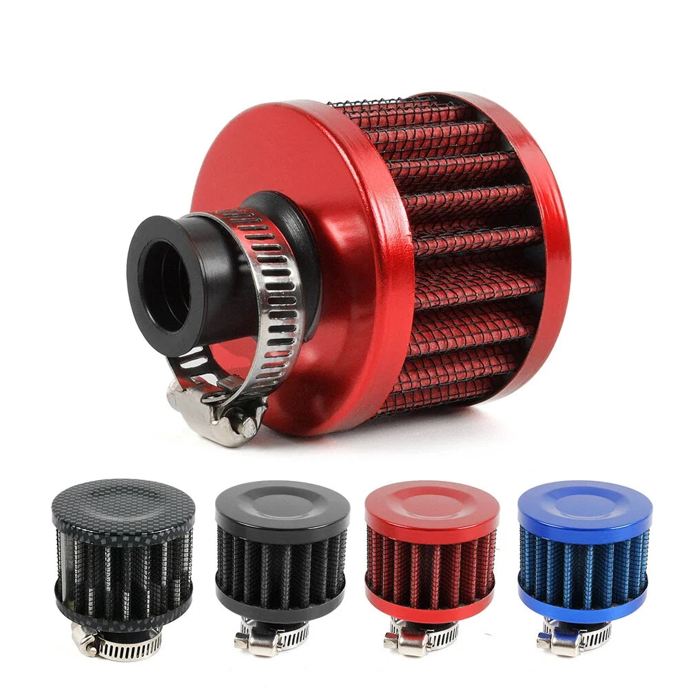 12mm Cold Air Intake Filter for Turbo Vent Crankcase Valve Cover