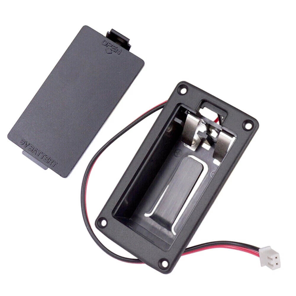 4Pcs Battery Holder Compartment Cover Box for Acoustic Guitar