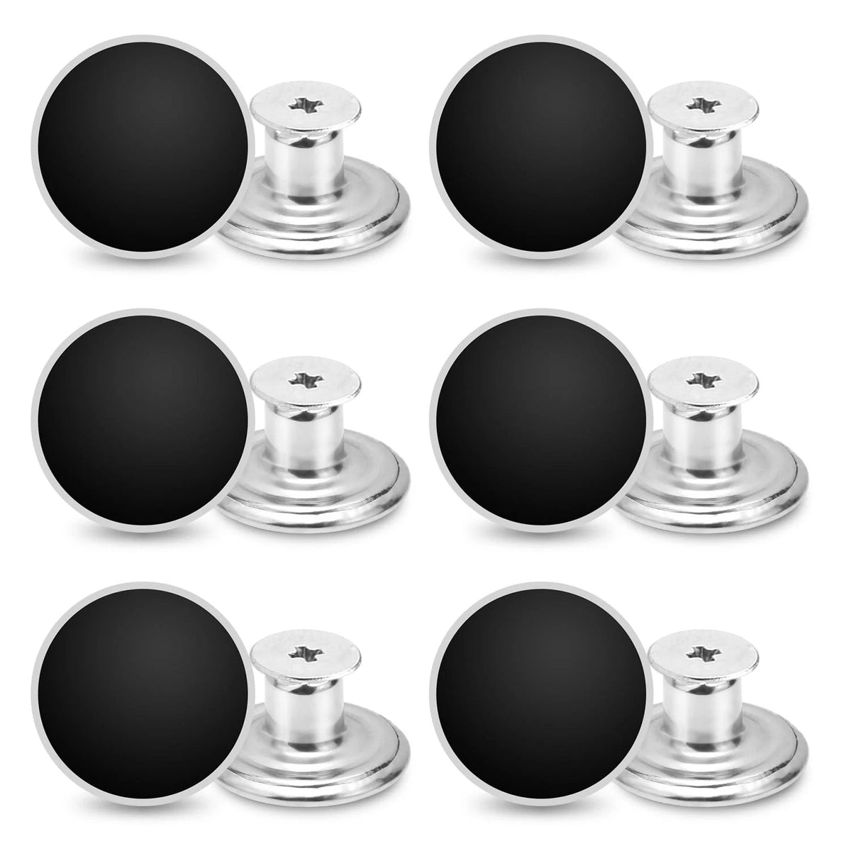 24 Pcs 17mm Jeans Button Replacement for
