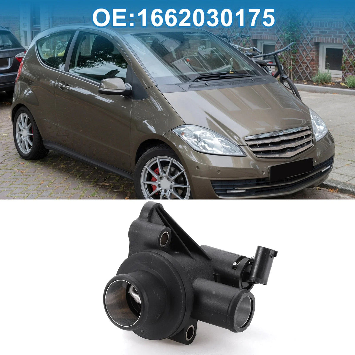 Engine Coolant Thermostat Housing Assembly for Mercedes-Benz A190 A160 (1996–2005)