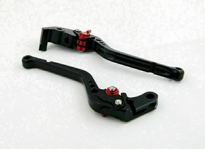 Long Brake Clutch Levers for Suzuki B-King (2008–2011) T9 Black