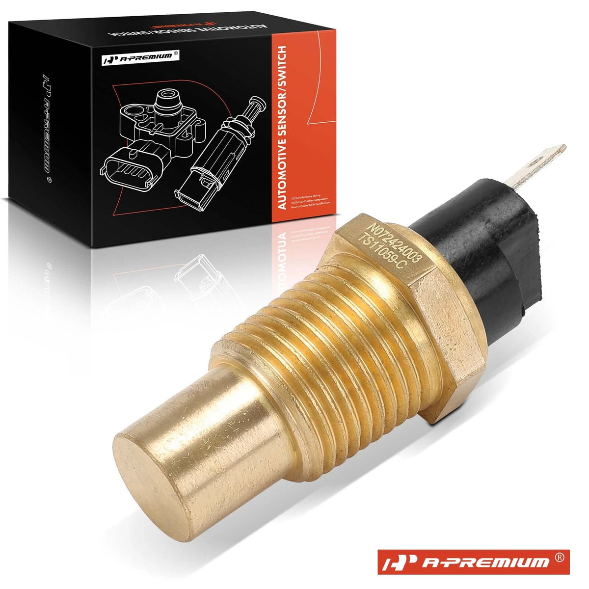 Engine Coolant Temperature Sensor for Chevy C10 Suburban GMC C25 (1973–1991) - 1993351, 1993369, 1993409, 1993462, 1993564, 1994095, TS25