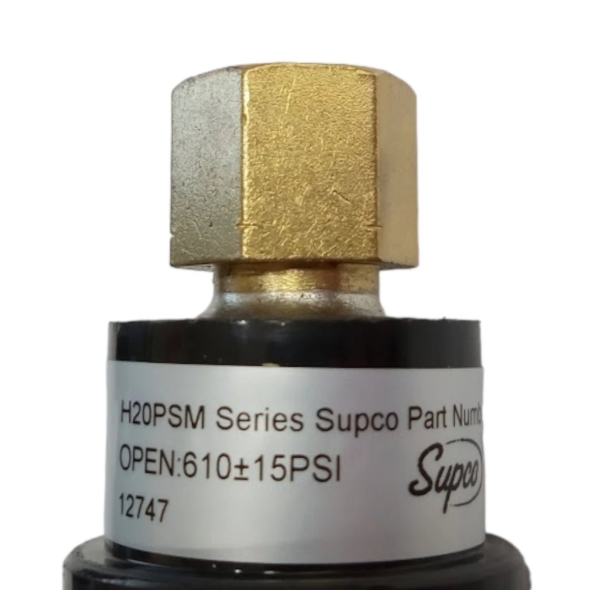 Supco SMR610 High Pressure Switch for HVAC Refrigeration (Manual Reset)