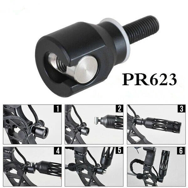 Quick Disconnect Stabilizer Bar for Archery Bow (Compound, Recurve)