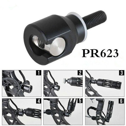 Quick Disconnect Stabilizer Bar for Archery Bow (Compound, Recurve)