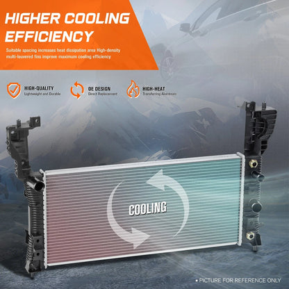 Full Aluminum Core Cooling Radiator for Ford Edge (2012–2014) DPI-13356