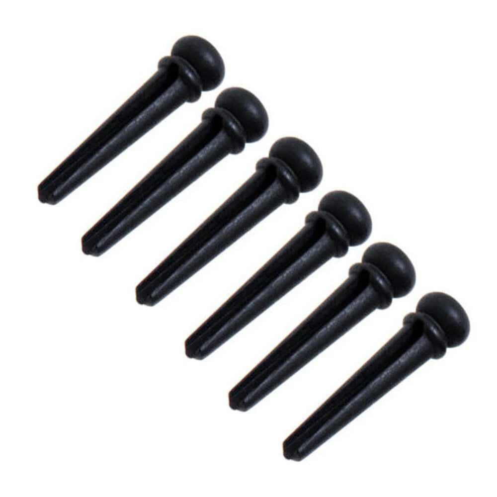 24Pcs Ebony Bridge End Pins for Acoustic Guitar Accessories