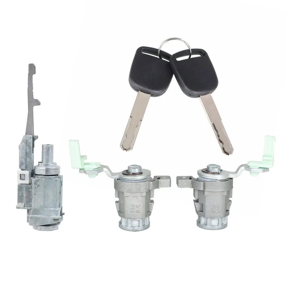 Ignition Switch Cylinder + Door Lock Cylinder + Key for Honda CR-V (2002–2006)