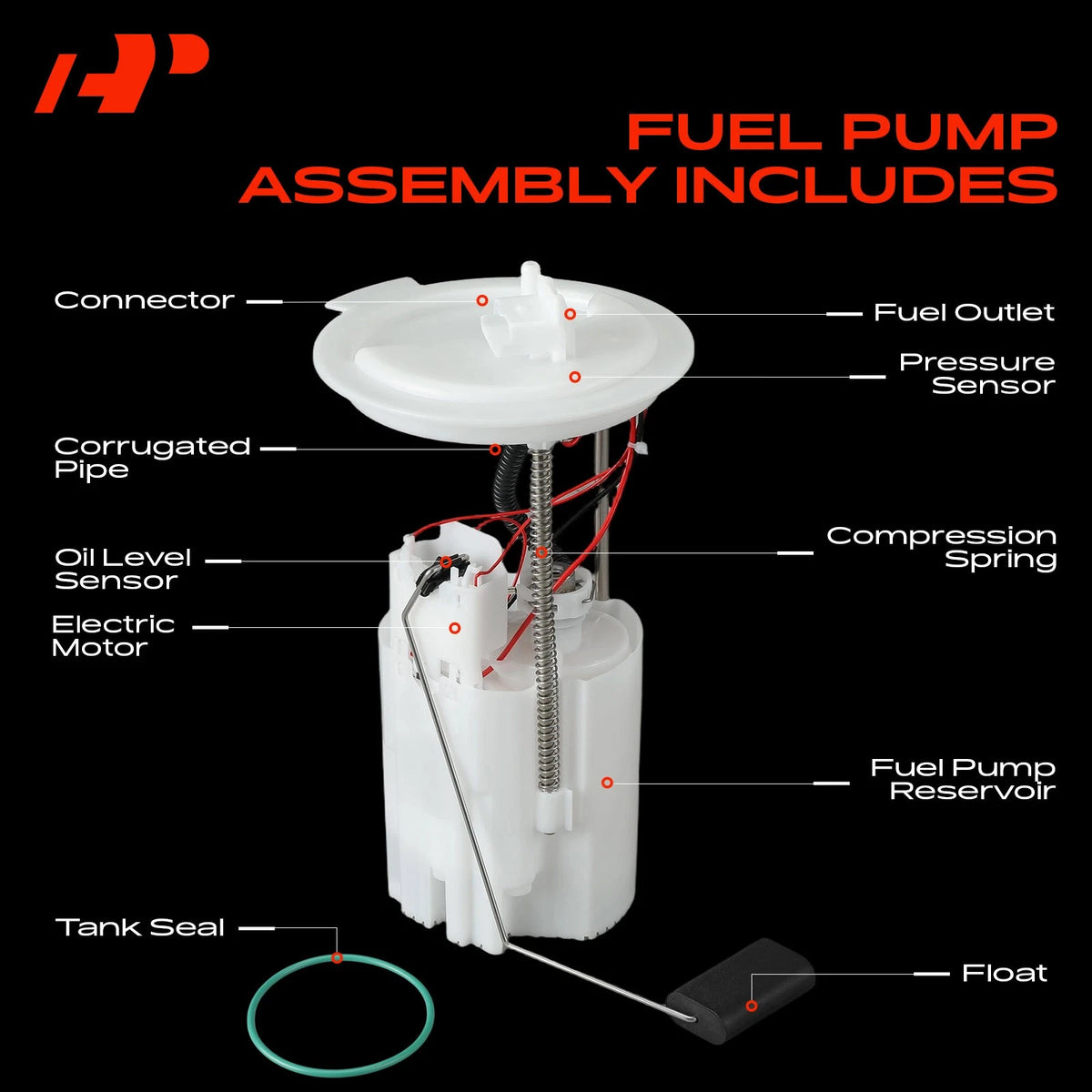 Fuel Pump Module Assembly for Jeep Compass (2017–2021) 68367970AA