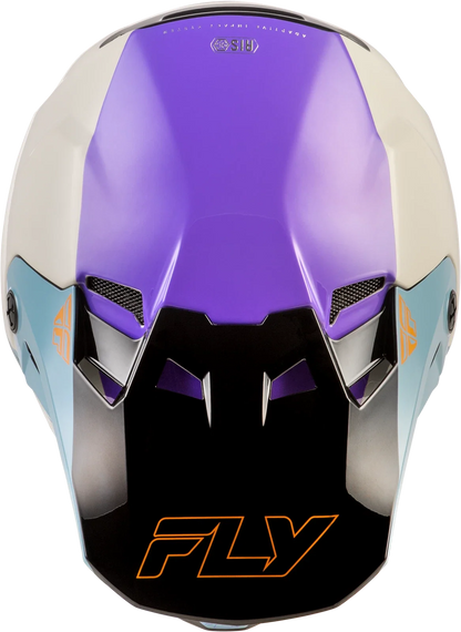 Fly Racing Formula CC Offroad Helmet for Large Size (Carbon Grey/Silver)
