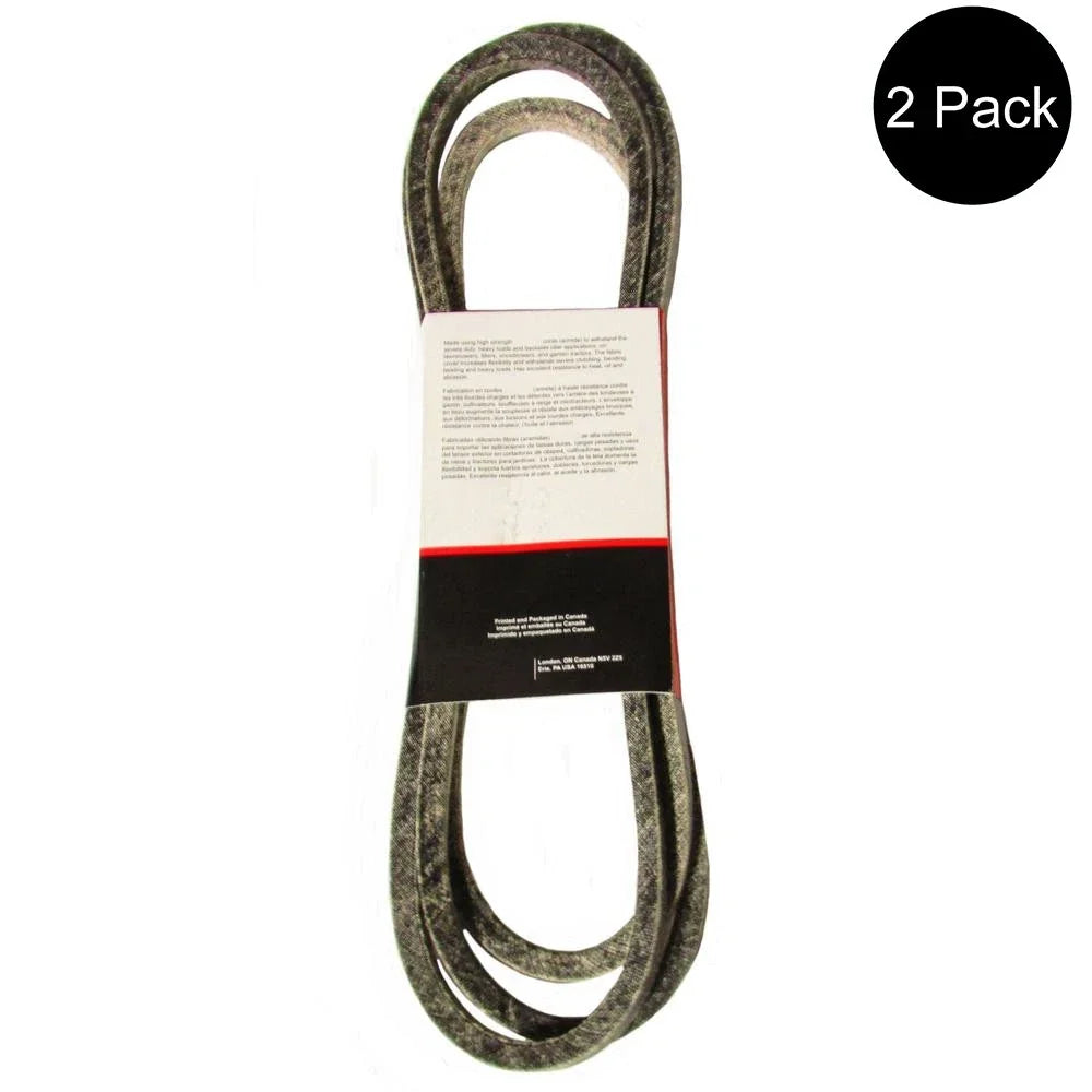 2X Replacement Belts for John Deere L100 Series (GX20072, GY20570)