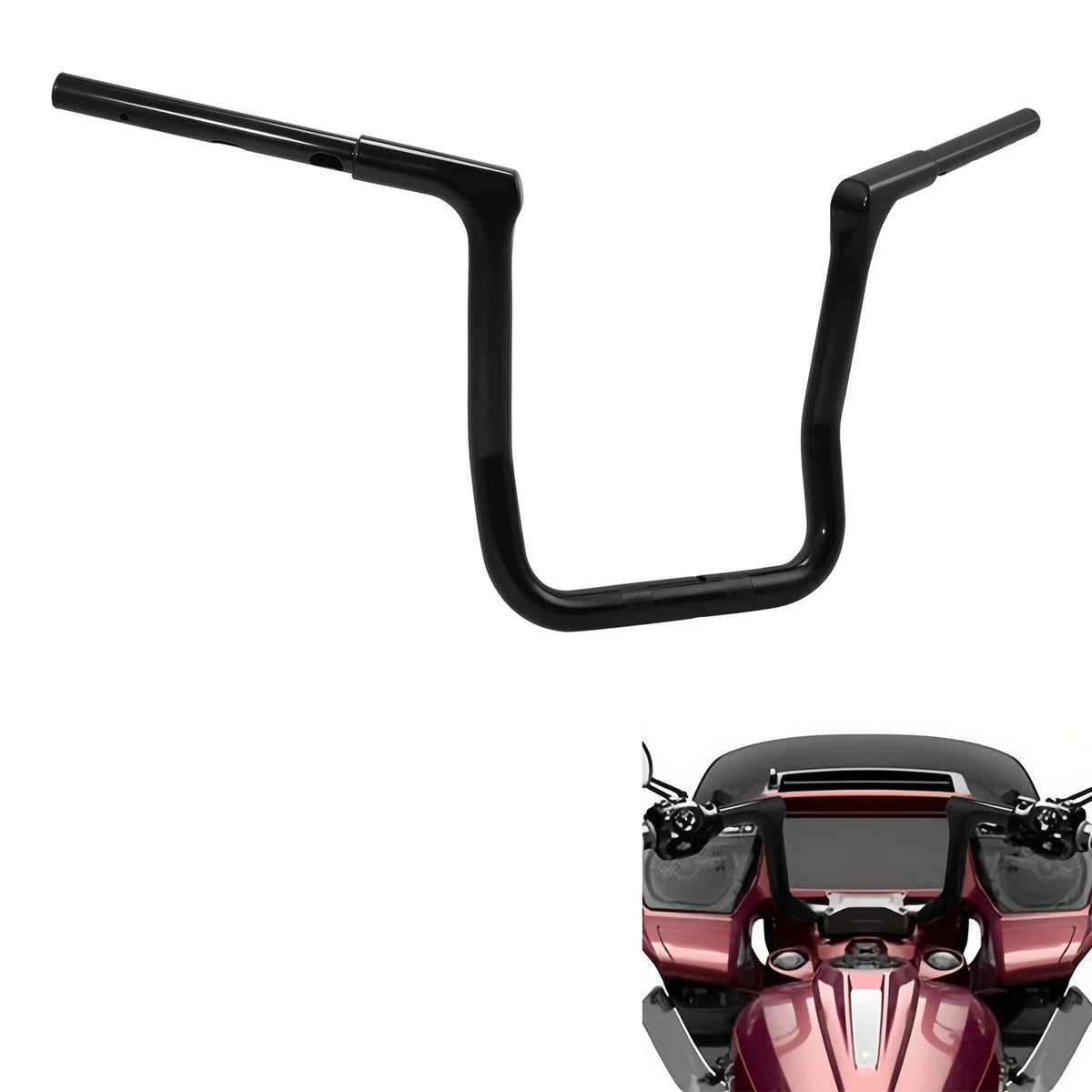 12'' Rise Ape Hanger Handlebar for Harley CVO Road Glide (2023–2025)