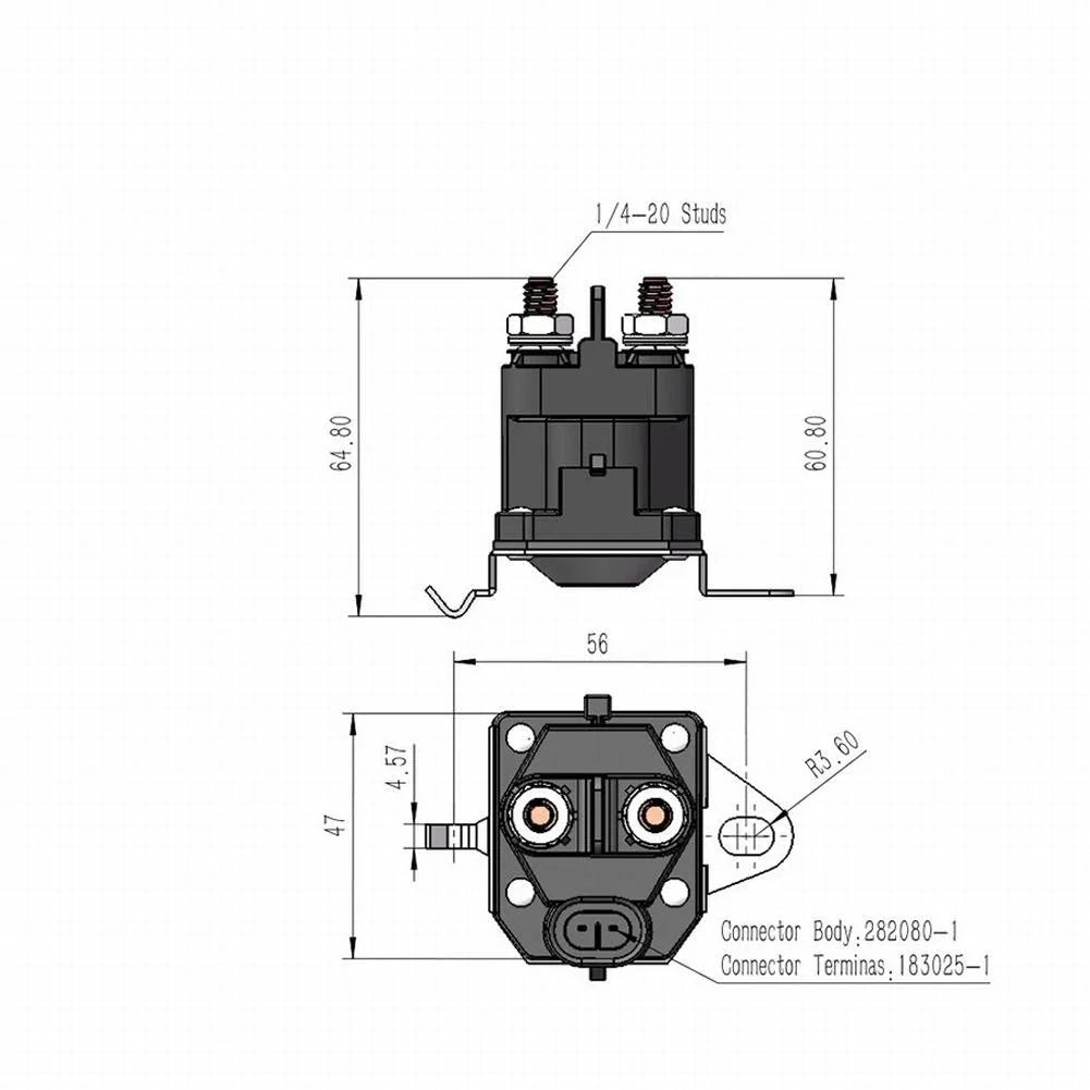 Starter Solenoid Switch for Agricultural Vehicles (Garden)