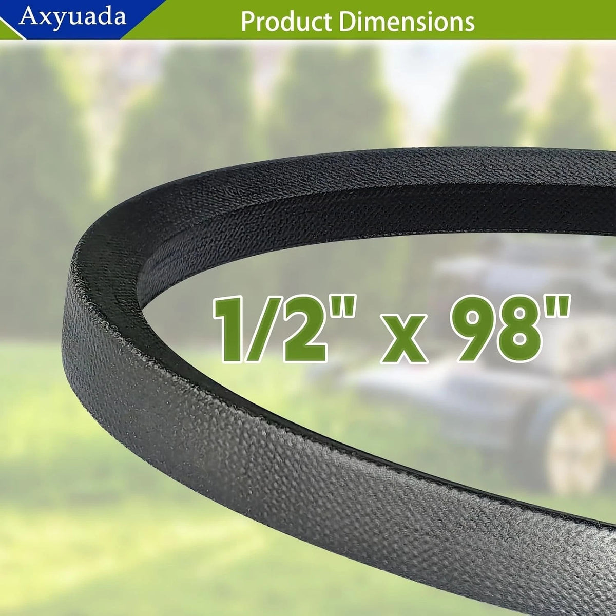 Drive Belt for John Deere Lawn Mower (1/2" X 98")