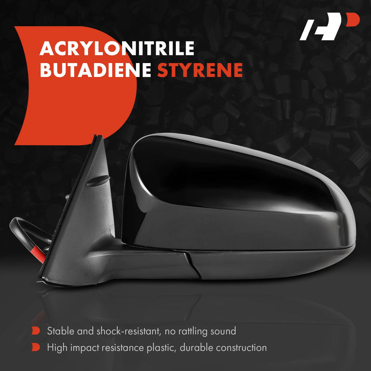 A-Premium Power Heated Manual Fold Mirrors for Toyota Camry (2012–2014) - 8790906410, 8790906411, TO1320276
