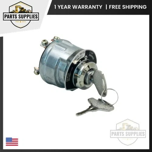 Ignition Switch for Tennant Model 8410 Sweeper Scrubber & 1550 Rider