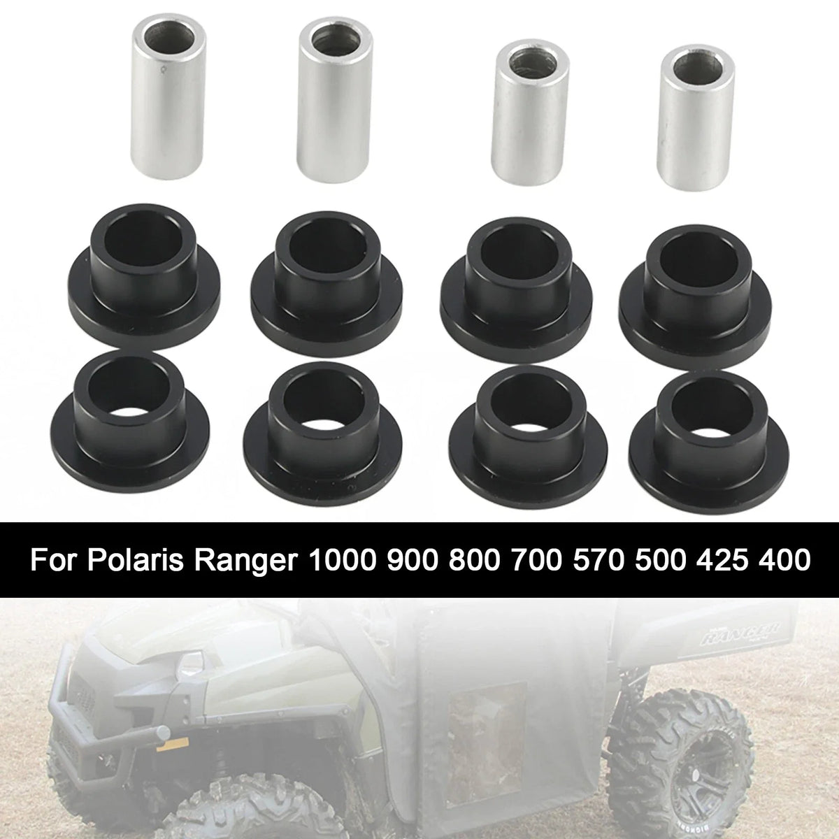 Shock Absorber Bushings for Polaris Ranger 570 700 800 900 1000 (2015–2023)