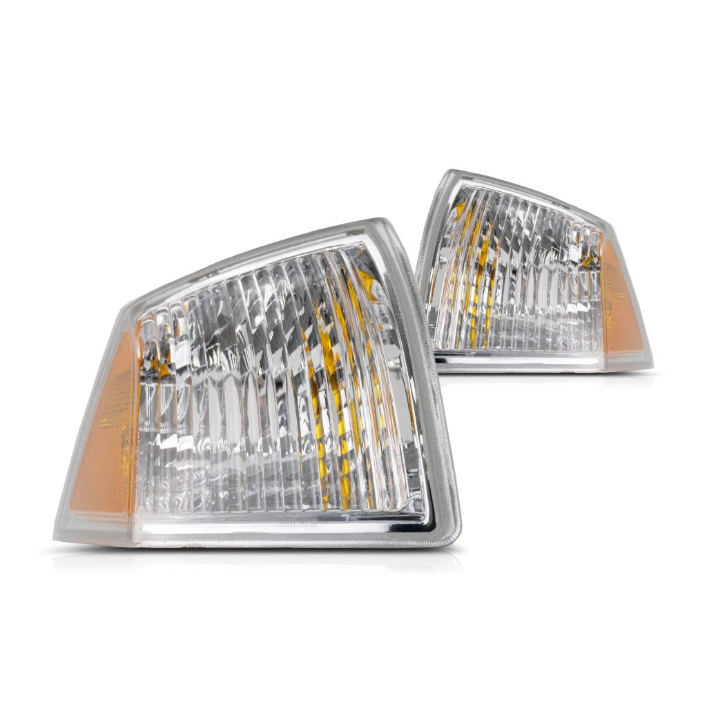 Set of 2 Turn Signal Lights for Jeep Liberty (2007–2010) MLX-PAIR-SHE033-120QL-CL360A50, CH2520144