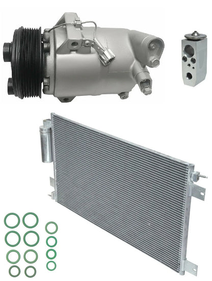 AC Compressor Kit w Condenser for Nissan NV2500 4.0L (2018–2018)
