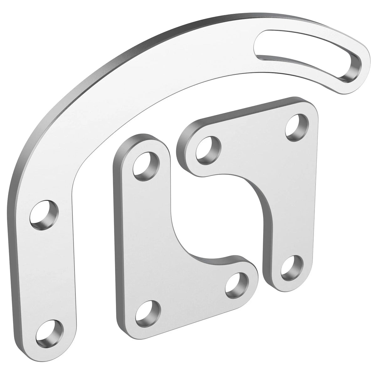 Adjustable V-Belt Power Steering Pump Bracket Kit for SBC 305 327 383