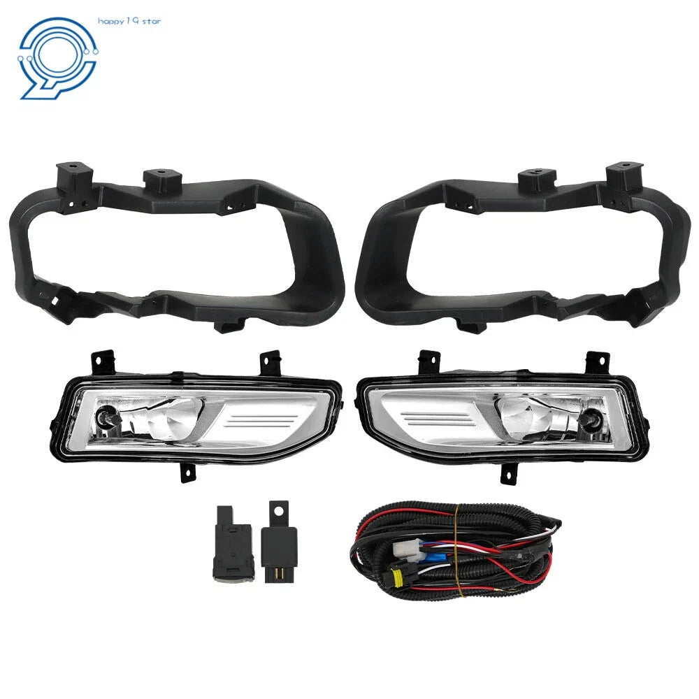 Set of 2 Front Bumper Fog Lights for Nissan Kicks (2017–2019)