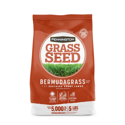 5 lb Pennington Bermudagrass Grass Seeds for Lawn