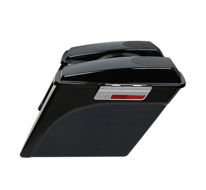 Stretched Saddlebags Speaker Lids Bracket for Harley Softail (1984–2017)