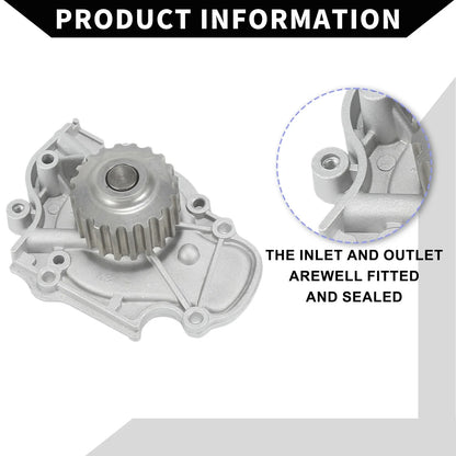 Water Pump for Honda Civic Acura Integra (No. 19200PT2003) with Rubber Ring Kit