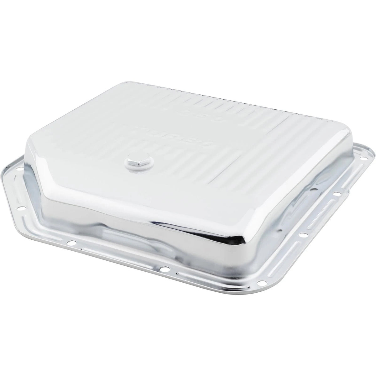 Chrome Steel TH350 Transmission Pan for 91022801