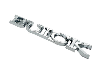 Trunk Lid Emblem Chrome Plastic Replacement for 1982–1987 Buick Regal