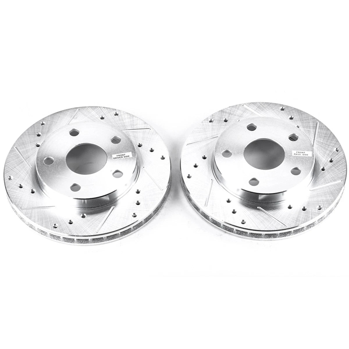 Set of 2 Powerstop Brake Discs JBR590XPR for Toyota MR2 (1991–1995)