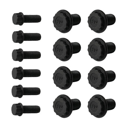 14PCS Clutch Flywheel Pressure Plate Flange Bolt Set for Honda Civic Si (2006–2011)