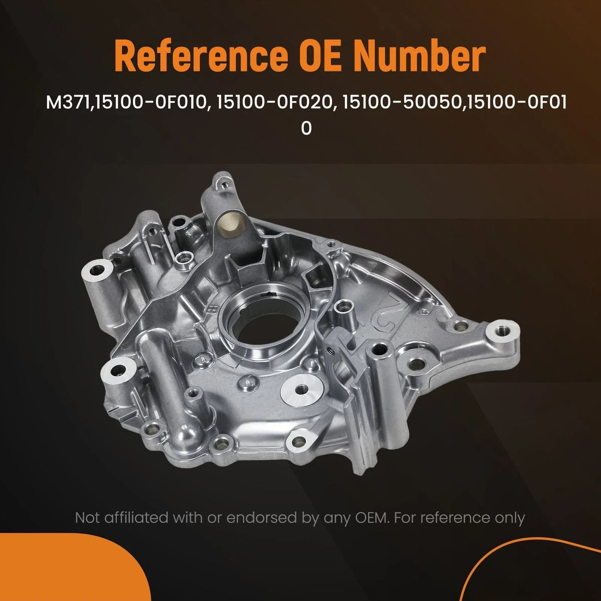 Front Oil Pump for Toyota Land Cruiser 4.7L V8 (1998–2005) Lexus LX470 (1998–2005)