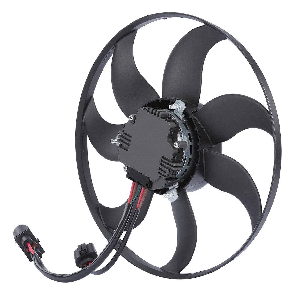 Cooling Fan Assembly for VW Passat Jetta Beetle Tiguan CC Eos (2006–2019) - 1K0959455CQ, 1K0959455DL, 1K0959455DT, 1K0959455FE, 1K0959455FJ