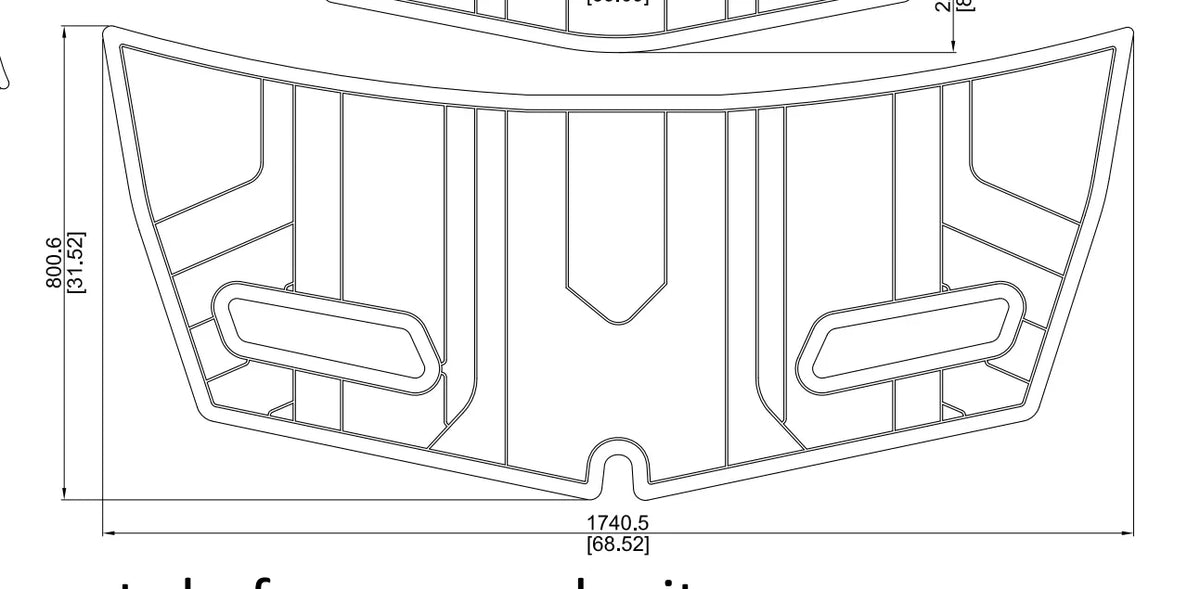 EVA Foam Teak Deck Flooring for Mastercraft X10 (2015)