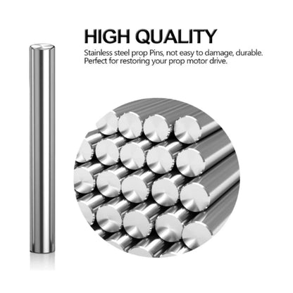 2X Stainless Steel Prop Drive Shear Pin for Minn Kota 30-70lb (2092600)