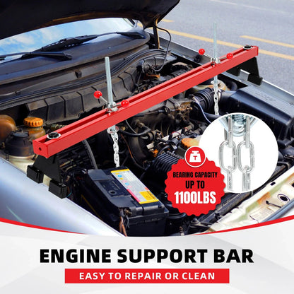 Engine Support Bar for Motor Transverse Lift Holder (1100lb Capacity)