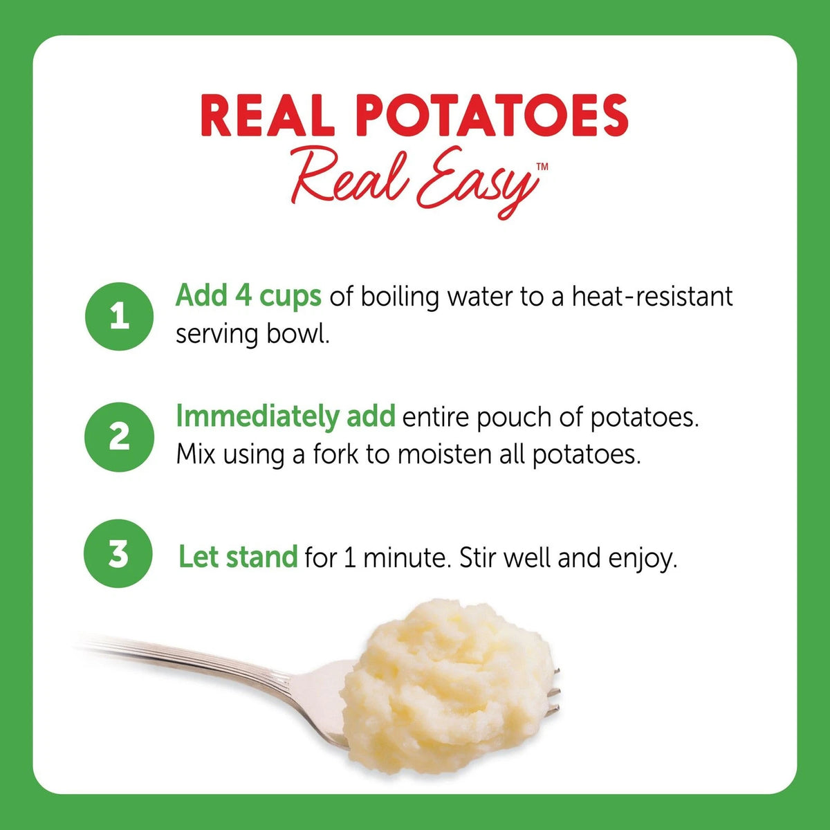 Pack of 8 Idahoan Sour Cream & Chives Mashed Potatoes 8 oz