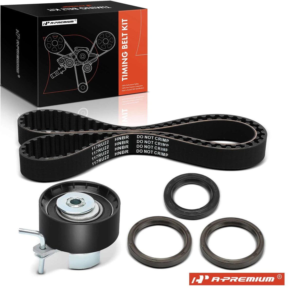 5x Timing Belt Kit for Ford Fiesta (2011–2019) TCK343