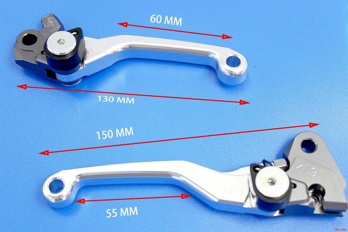 Brake + Clutch Lever Set for Yamaha YZ125/250 (2001–2007)