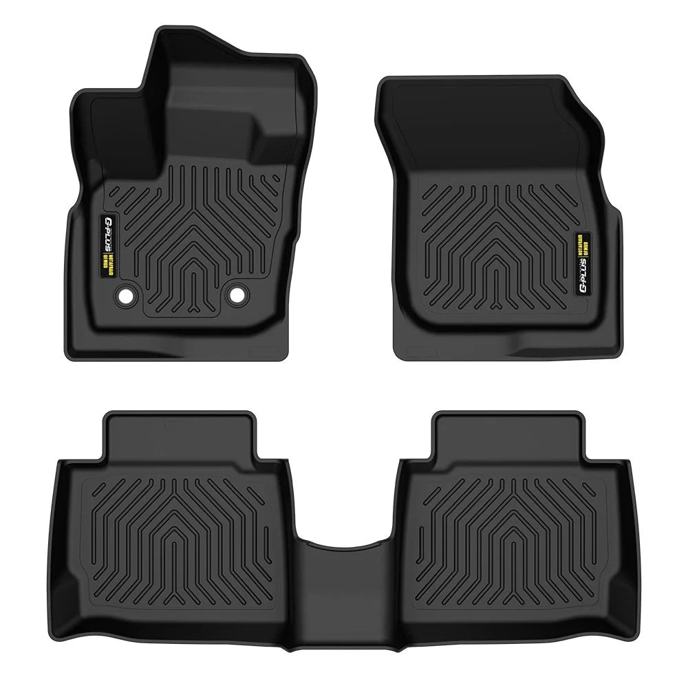 Set of 4 All-Weather TPE Floor Mats for Ford Fusion (2017–2020)