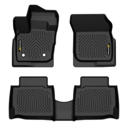 Set of 4 All-Weather TPE Floor Mats for Ford Fusion (2017–2020)