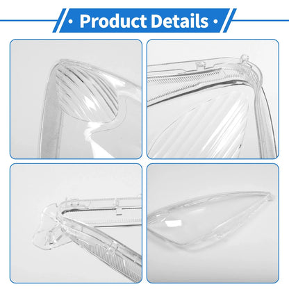 Headlight Lens Cover for Honda Fit (2009–2010) PC Clear