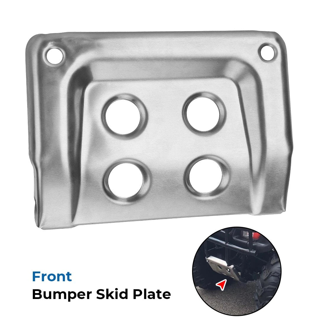 Front Skid Plate for Honda Foreman TRX400 TRX450 (1999–2004)