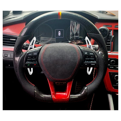 Steering Wheel Paddle Shifter for Hyundai Sonata (2015–2019) Aluminium Silver