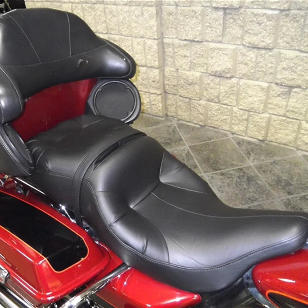 One-Piece Motorcycle Driver & Passenger Seat for Harley Electra Glide (1997–2007)