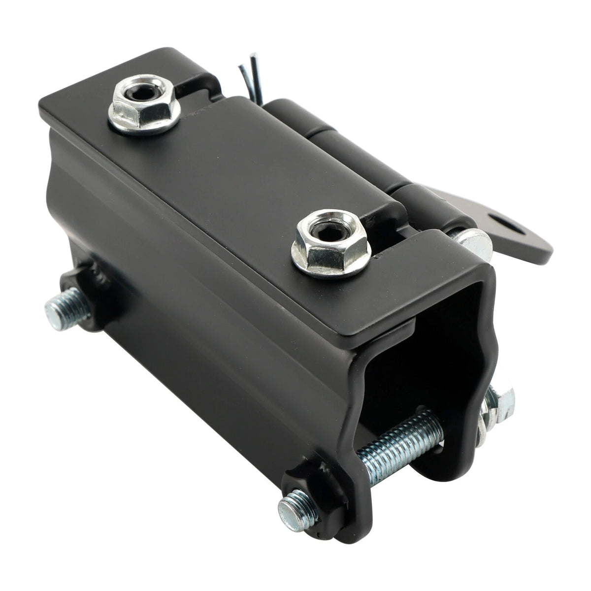 Universal Snowmobile Bumper Hitch for Polaris Ski Doo Arctic Cat Yamaha (M555-A021-Black)